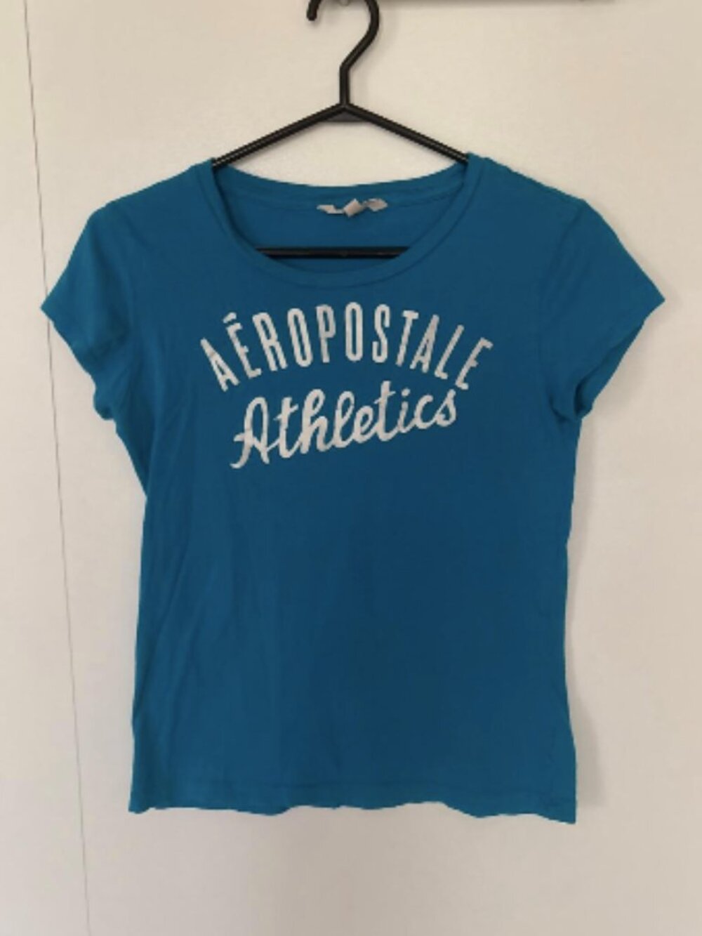 Blue T-shirt (Cap-sleeved) from Aeropostale